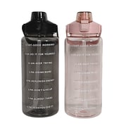 Motivoiva juomapullo pillillä, 2L 1