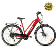 FitNord Ava 300 Sähköpyörä, punainen (720Wh tehoakku) 1