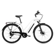 FitNord Ava 300 Sähköpyörä 2024, valkoinen (720 Wh tehoakku) 1