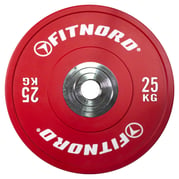 FitNord Competition Bumper Levypaino 25 kg 1