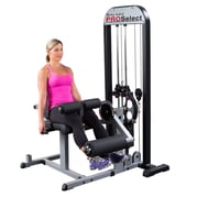 Jalan ojennus- ja koukistuslaite painopakalla  Body-Solid Pro Select 1