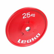 LEOKO metallilevypaino 25 kg, IPF-hyväksytty voimanostoon