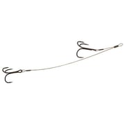 RAGE 49 strand double stinger 6kg / 10cm,5cm / size 6&8 x 2pcs 1