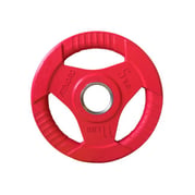 Levypaino 5 kg Tri Grip Olympic, punainen