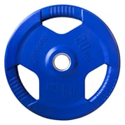 Levypaino 20 kg Tri Grip Olympic, sininen