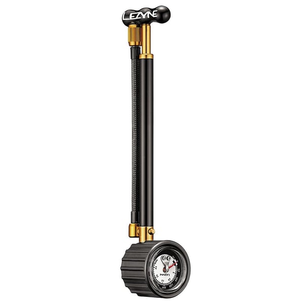Iskari/ korkeapainepumppu LEZYNE, Shock Drive, alumiini, musta, HP (400 psi) 1
