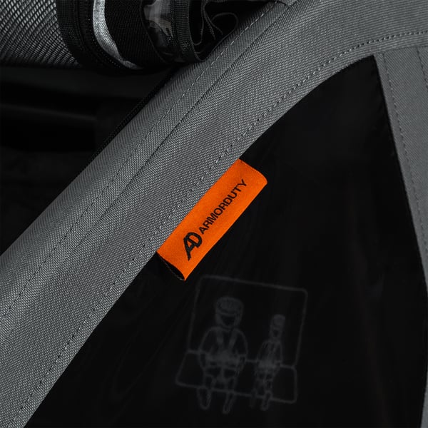 ArmorDuty TR-01 Lapsenkuljetusperäkärry, 2 lapselle 20