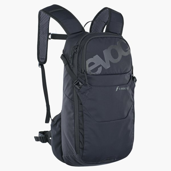 EVOC E-Ride 12 Pyöräilyreppu, musta