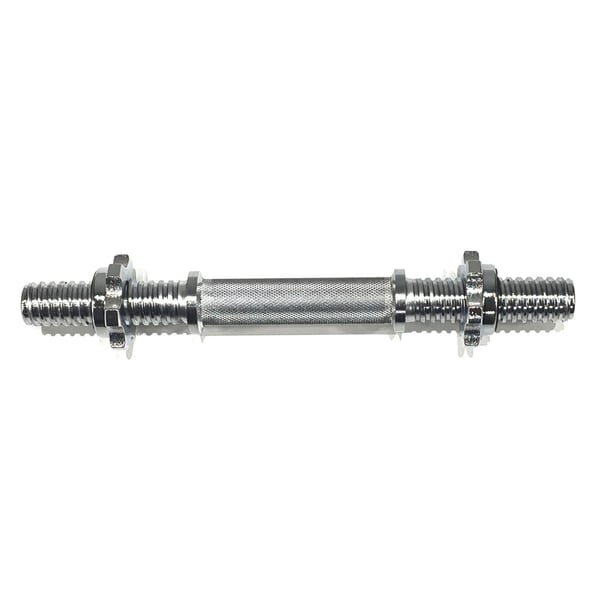FitNord Käsipainotanko Kierrelukolla 30 mm levypainoille 1