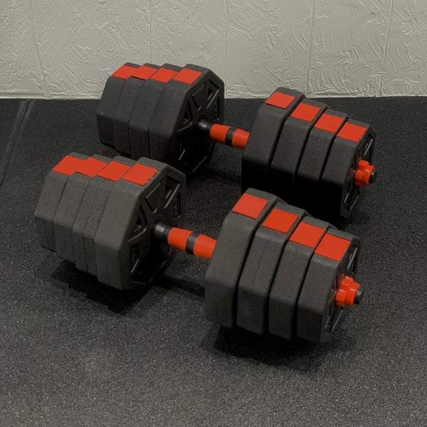 FitNord Säädettävä Vinyylipainosetti 30 kg 1