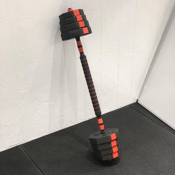 FitNord Säädettävä Vinyylipainosetti 30 kg 4