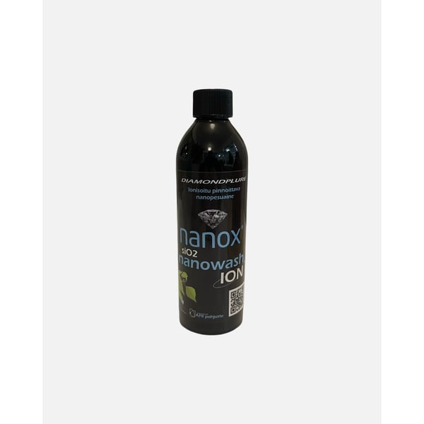nanox siO2 nanowash ION 250ml Ionisoitu pesuainetiiviste 1/100 1