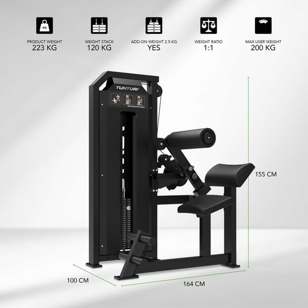 Tunturi Platinum Selkä- ja vatsalihaslaite 2