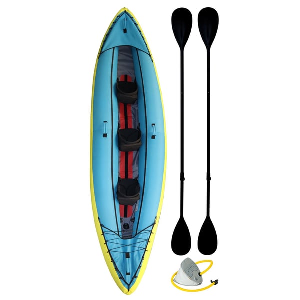 BlueSea ilmatäytteinen kajakki, 383 cm 2-3 henkilöä 1