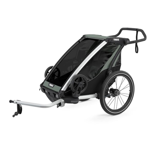 Lastenkuljetusperäkärry THULE Chariot Lite 1, Agave 1