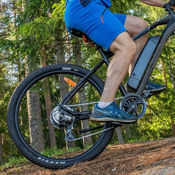 FitNord Ranger 200 Sähkömaastopyörä, musta (540Wh akku) 8