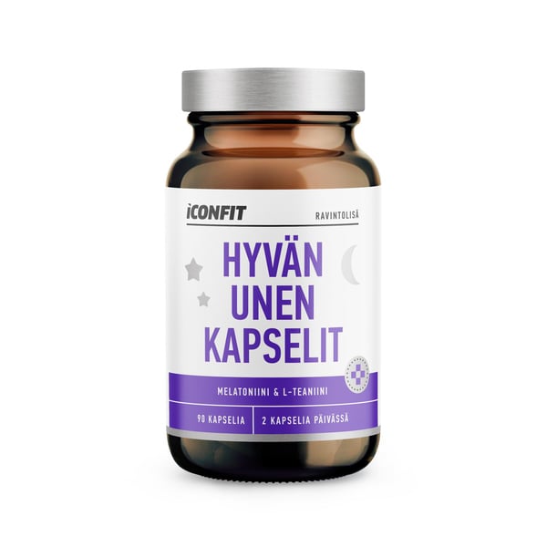 ICONFIT Hyvän Unen Kapselit, N90 1