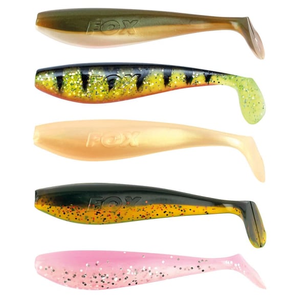 Zander Pro 12cm UV Viehe, moniväripakkaus 5 kpl 1