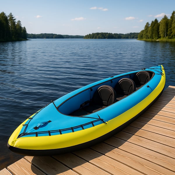 BlueSea ilmatäytteinen kajakki, 383 cm 2-3 henkilöä 7