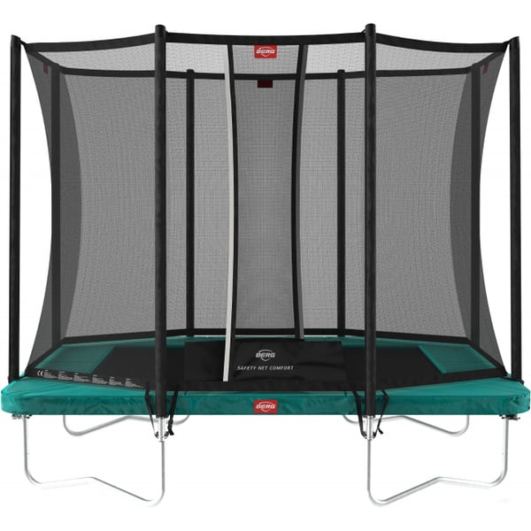 BERG Favorit Trampoliini Suorakaide 280x190 cm + Turvaverkko 1