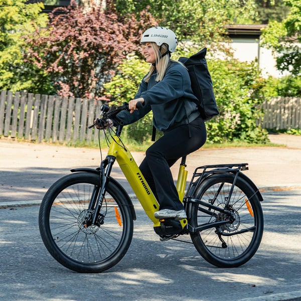 FitNord Ava 700FS Sähköpyörä, keltainen 2