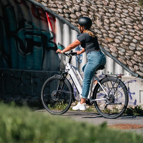 FitNord Ava 500 Sähköpyörä 2024, valkoinen (612 Wh akku) 4