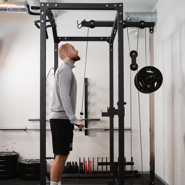 FitNord Power Rack 500 ylä- ja alataljalla 9