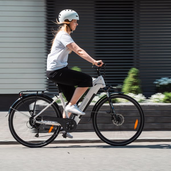 FitNord Ava 300 Sähköpyörä 2024, valkoinen (720 Wh tehoakku) 7