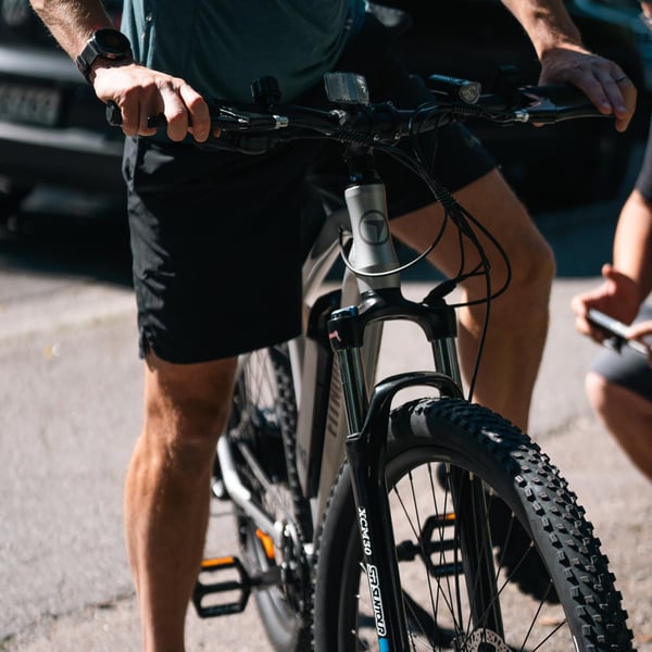 FitNord Ranger 200 Sähkömaastopyörä 2024, hopea (540Wh akku) 4