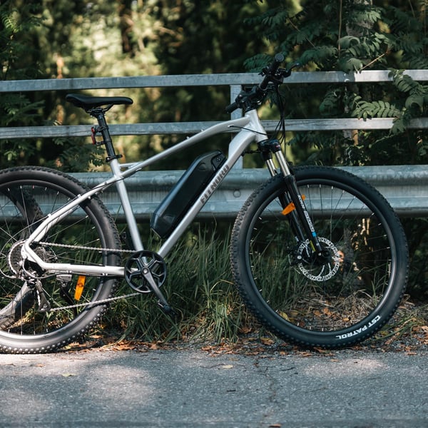 FitNord Ranger 200 Sähkömaastopyörä 2024, hopea (540Wh akku) 6