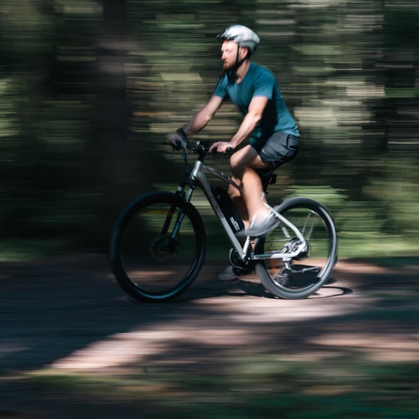 FitNord Ranger 200 Sähkömaastopyörä 2024, hopea (540Wh akku) 7