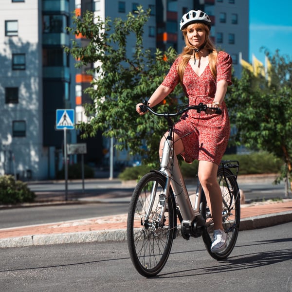 FitNord Classic 300 Sähköpyörä 2024, valkoinen (489,6 Wh akku) 4