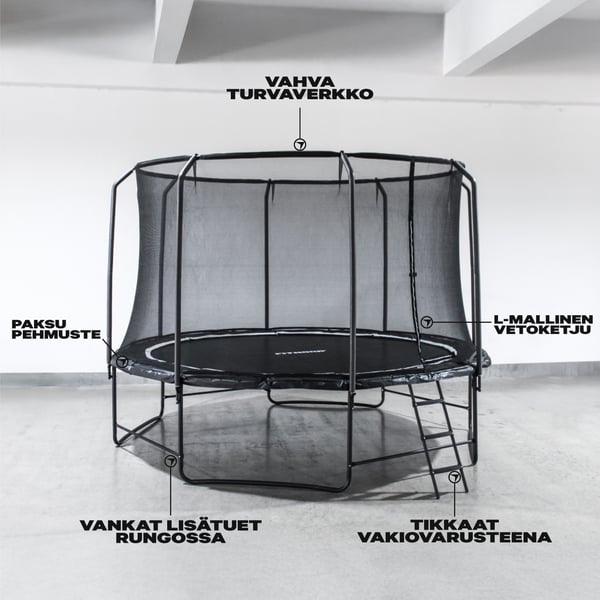 FitNord Bounce G2 Trampoliini 430 cm 3