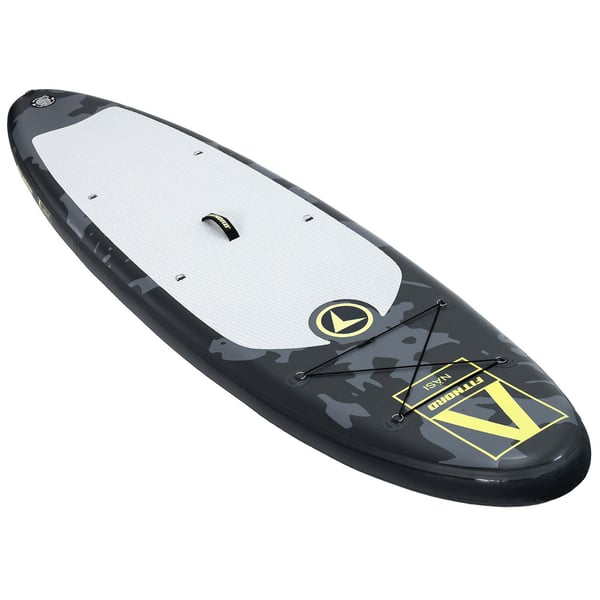 FitNord Aqua 300 SUP-lautasetti, NÄSI (lime-musta), alumiinimelalla G2 2