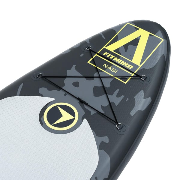 FitNord Aqua 300 SUP-lautasetti, NÄSI (lime-musta), alumiinimelalla G2 3