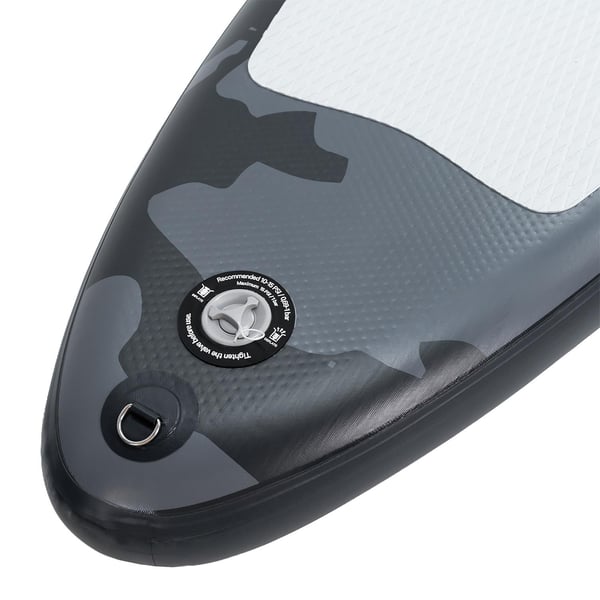 FitNord Aqua 300 SUP-lautasetti, NÄSI (lime-musta), alumiinimelalla G2 4