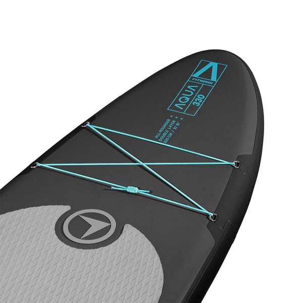FitNord Aqua 330 SUP-lautasetti, musta (kantavuus 150 kg) G2 4