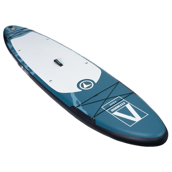 FitNord Aqua 330 SUP-lautasetti, KEMI (valko-musta), lasikuitumelalla, G2 2