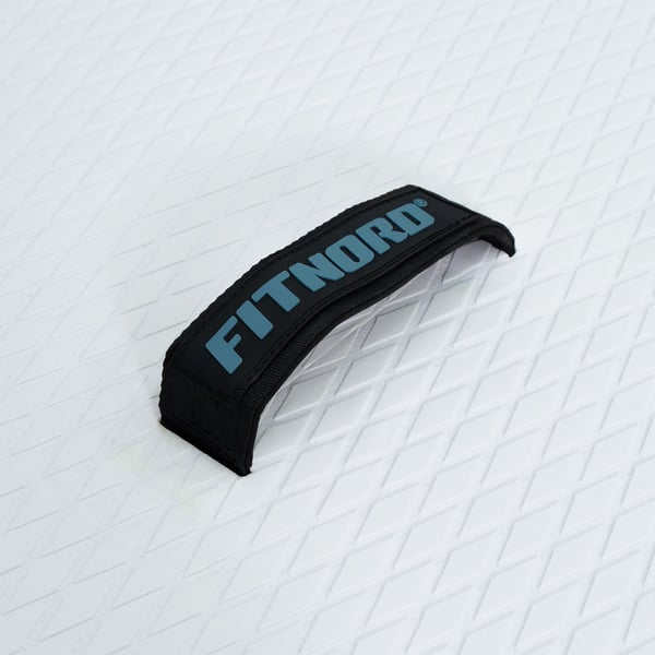 FitNord Aqua 330 SUP-lautasetti, KEMI (valko-musta), lasikuitumelalla, G2 4