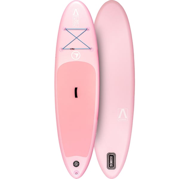 FitNord Aqua Lite SUP-lautasetti, vaaleanpunainen (kantavuus 110 kg) 2023-24 4