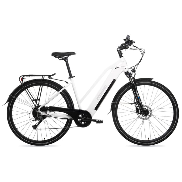 FitNord Ava 300 Sähköpyörä 2024, valkoinen (720 Wh tehoakku) 1
