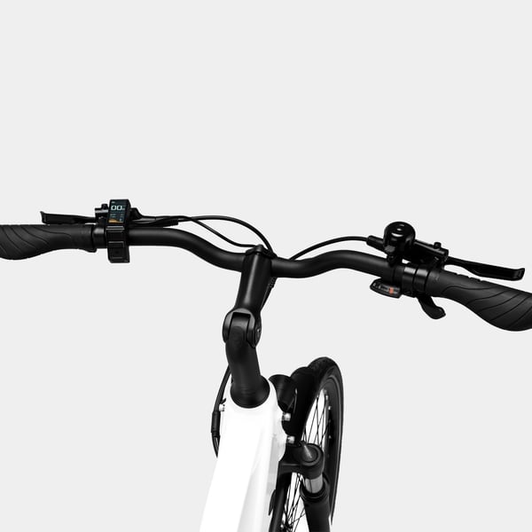 FitNord Ava 500 Sähköpyörä 2024, valkoinen (612 Wh akku) 9