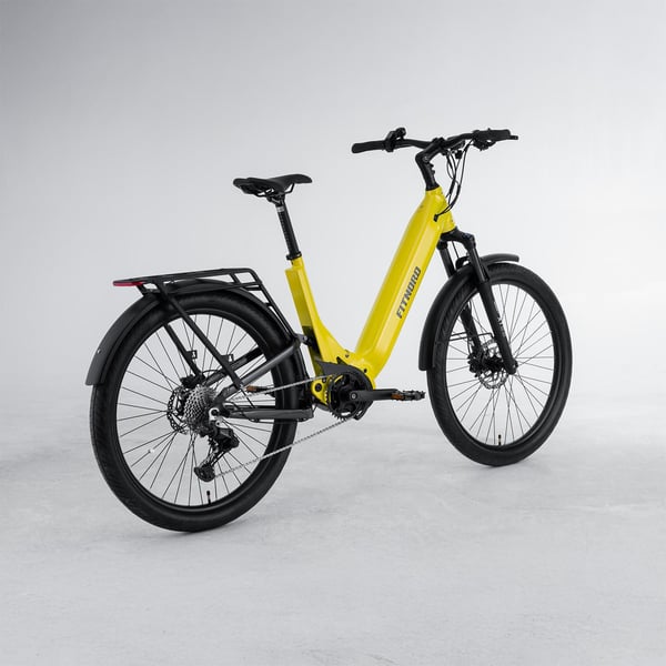 FitNord Ava 700FS Sähköpyörä, keltainen 10
