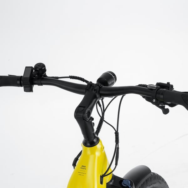 FitNord Ava 700FS Sähköpyörä, keltainen 11