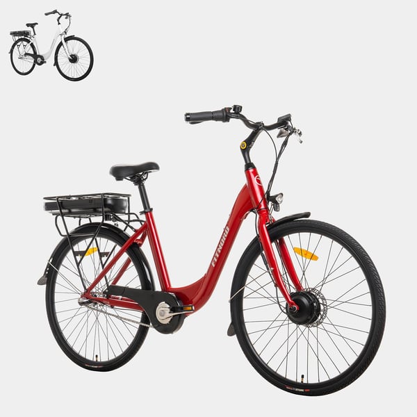 FitNord Classic 200 Sähköpyörä 2024, punainen (540Wh akku) 3