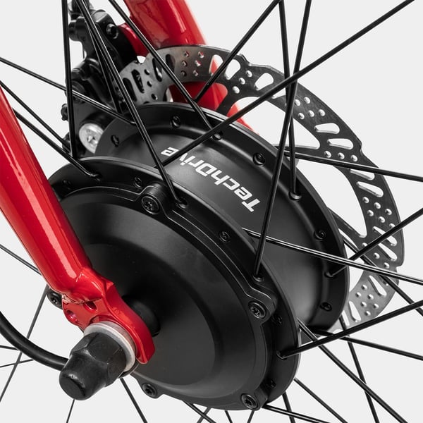 FitNord Classic 200 Sähköpyörä 2024, punainen (540Wh akku) 8
