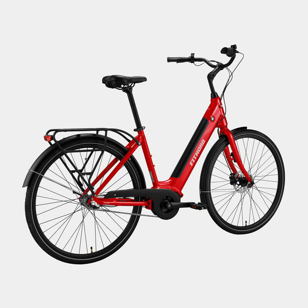 FitNord Classic 300 Sähköpyörä 2024, punainen (489,6 Wh akku) 5