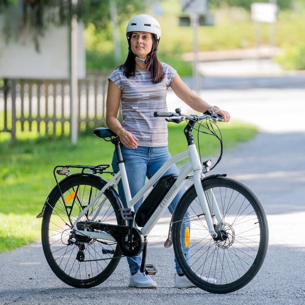 FitNord Ava 200 Sähköpyörä, valkoinen (540 Wh akku) 2
