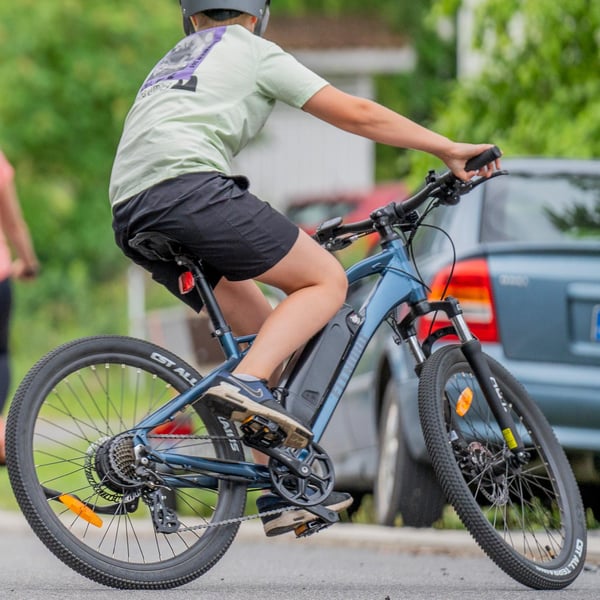 FitNord Ranger Jr Sähkömaastopyörä, sininen (360Wh tehoakku) 13