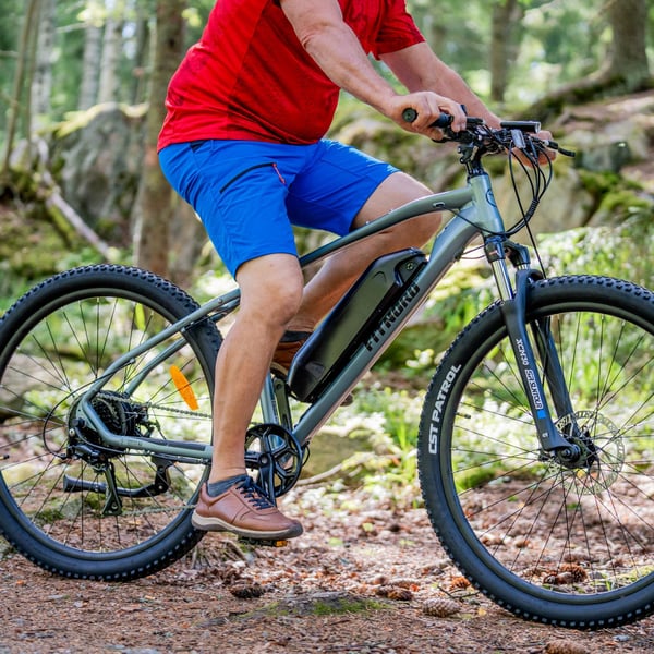 FitNord Ranger 200 Sähkömaastopyörä, vihreä (540Wh akku) 10